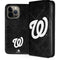 MLB Washington Nationals Dark Wash iPhone 15 Pro Max Folio Case