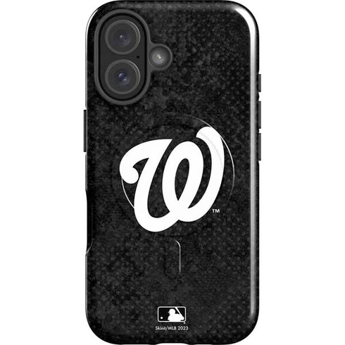 MLB Washington Nationals Dark Wash iPhone 16 Magsafe Impact Case