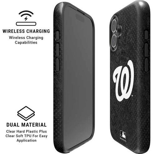 MLB Washington Nationals Dark Wash iPhone 16 Magsafe Impact Case