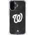 MLB Washington Nationals Dark Wash iPhone 16 Plus Clear Case