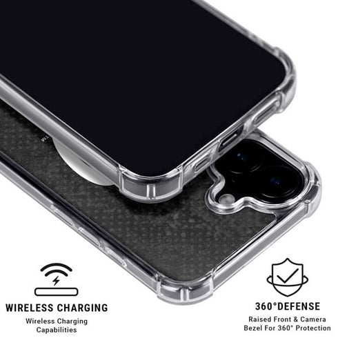 MLB Washington Nationals Dark Wash iPhone 16 Plus Clear Case