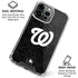 MLB Washington Nationals Dark Wash iPhone 16 Pro Clear Case