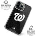 MLB Washington Nationals Dark Wash iPhone 16 Pro Max Clear Case