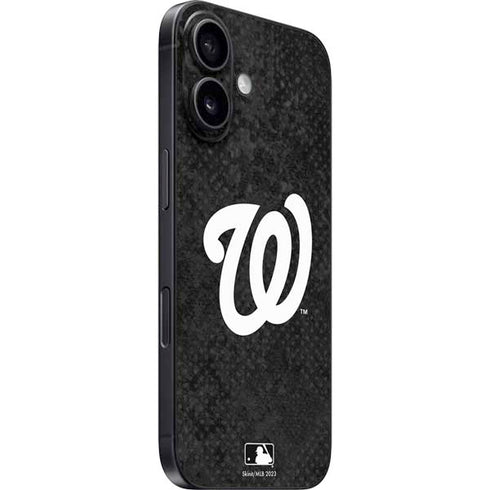 MLB Washington Nationals Dark Wash iPhone 16 Skin