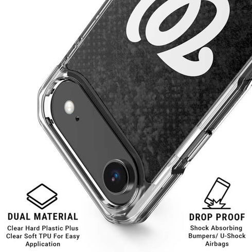 MLB Washington Nationals Dark Wash iPhone 17 Air Clear Case