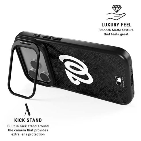 MLB Washington Nationals Dark Wash iPhone 17 Pro Kickstand Case