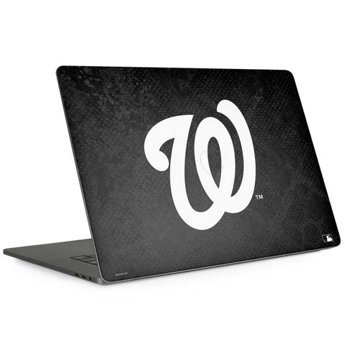 MLB Washington Nationals Dark Wash MacBook Skins
