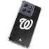 MLB Washington Nationals Dark Wash Moto G Power 5G (2025) Clear Case