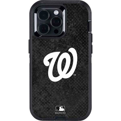MLB Washington Nationals Dark Wash Otterbox Defender iPhone Skin