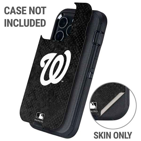 MLB Washington Nationals Dark Wash Otterbox Defender iPhone Skin