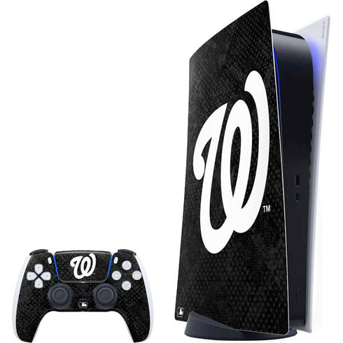 MLB Washington Nationals Dark Wash PlayStation PS5 Skins