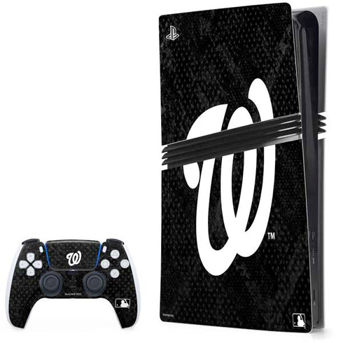 MLB Washington Nationals Dark Wash PlayStation PS5 Skins