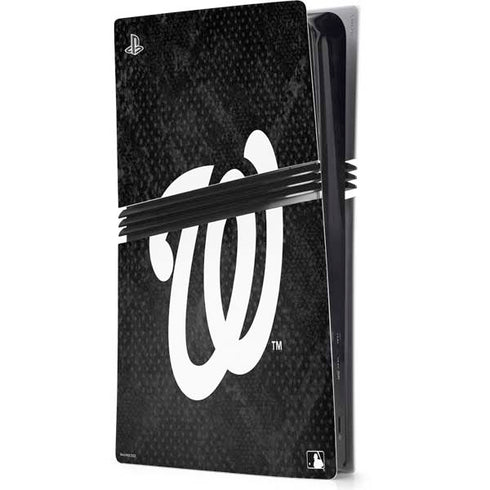 MLB Washington Nationals Dark Wash PS5 Pro Console Skin