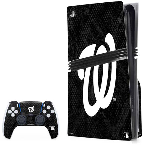 MLB Washington Nationals Dark Wash PlayStation PS5 Skins
