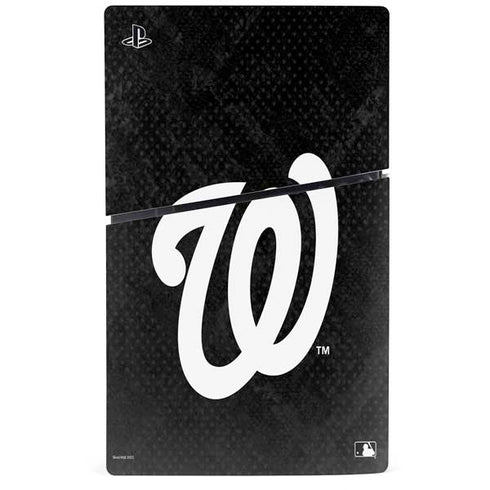 MLB Washington Nationals Dark Wash PS5 Slim Digital Edition Console Skin