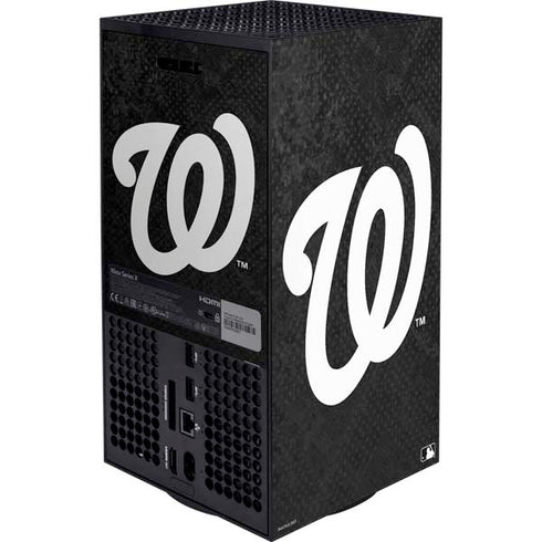 MLB Washington Nationals Dark Wash XBox Series X Digital Edition Bundle Skin
