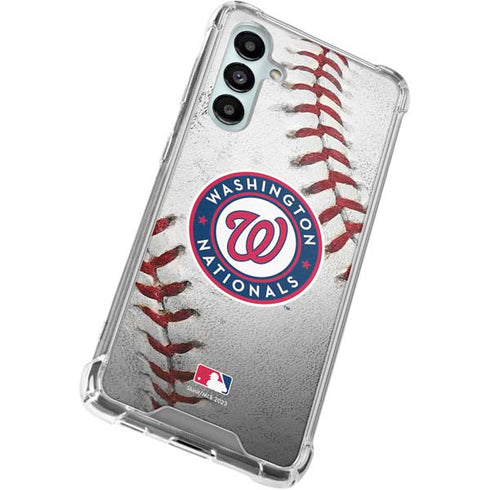 MLB Washington Nationals Game Ball Galaxy A16 5G Clear Case