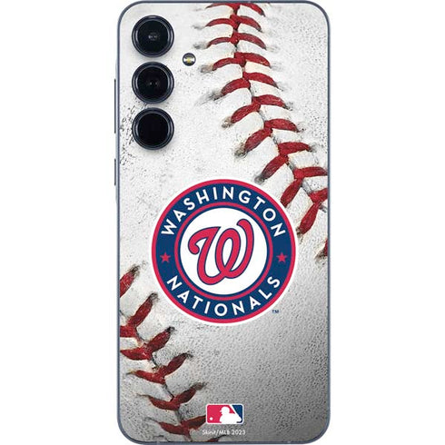 MLB Washington Nationals Game Ball Galaxy A35 5G Skin