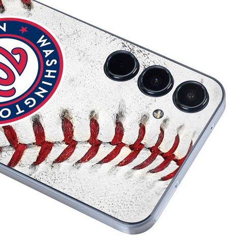 MLB Washington Nationals Game Ball Galaxy A35 5G Skin