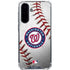 MLB Washington Nationals Game Ball Galaxy A36 5G Clear Case