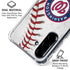 MLB Washington Nationals Game Ball Galaxy A36 5G Clear Case