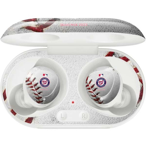 MLB Washington Nationals Game Ball Galaxy Buds Plus Skin