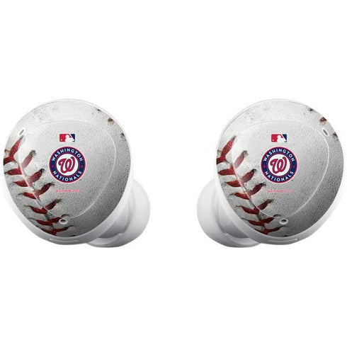 MLB Washington Nationals Game Ball Galaxy Buds Plus Skin