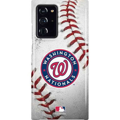 MLB Washington Nationals Game Ball Galaxy Cases