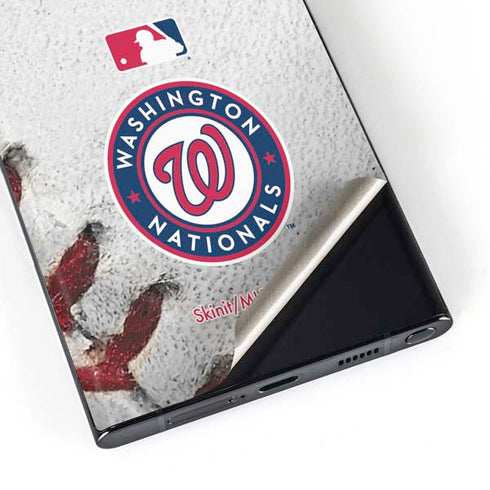 MLB Washington Nationals Game Ball Galaxy Skins