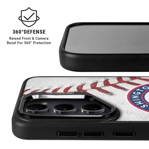 MLB Washington Nationals Game Ball Galaxy S25 Kickstand Case