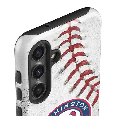 MLB Washington Nationals Game Ball Galaxy S25 Plus Impact Case