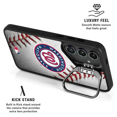 MLB Washington Nationals Game Ball Galaxy S24 Plus Kickstand Case