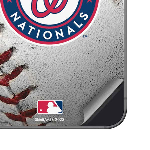 MLB Washington Nationals Game Ball Galaxy S25 Plus Skin