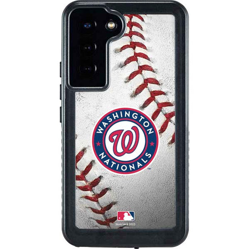 MLB Washington Nationals Game Ball Galaxy S24 Plus Waterproof Case