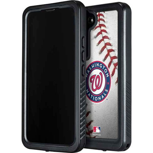 MLB Washington Nationals Game Ball Galaxy S24 Plus Waterproof Case