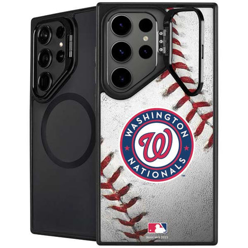MLB Washington Nationals Game Ball Galaxy S25 Ultra Kickstand Case