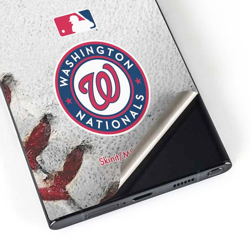 MLB Washington Nationals Game Ball Galaxy S25 Ultra Skin