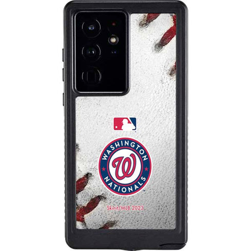 MLB Washington Nationals Game Ball Galaxy S24 Ultra Waterproof Case
