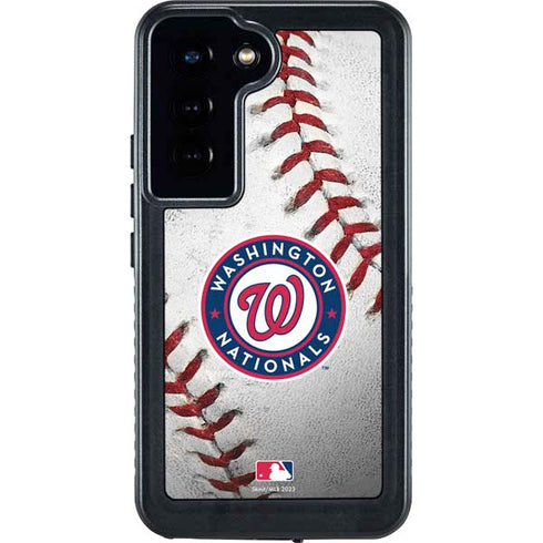 MLB Washington Nationals Game Ball Galaxy S24 Waterproof Case
