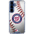 MLB Washington Nationals Game Ball Galaxy S25 Clear Case