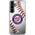 MLB Washington Nationals Game Ball Galaxy S26 Clear Case