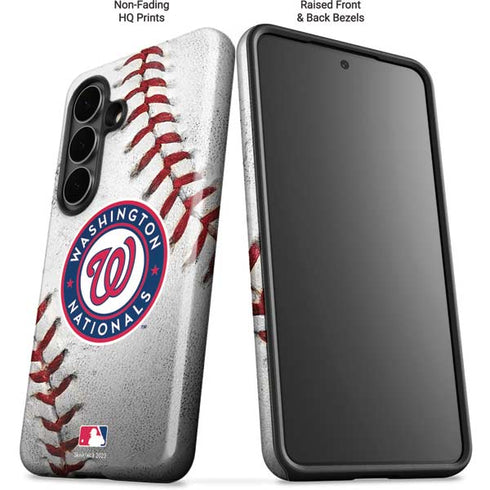 MLB Washington Nationals Game Ball Galaxy S26 Plus Impact Case