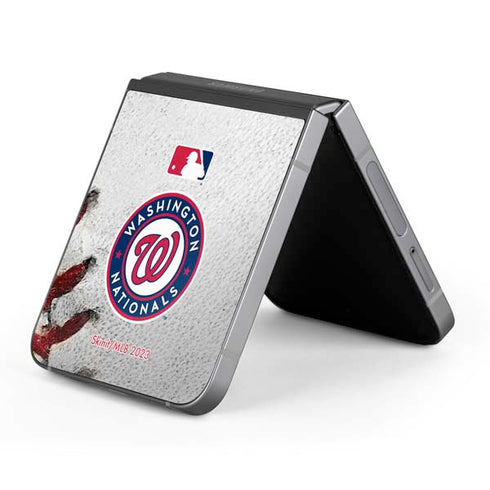 MLB Washington Nationals Game Ball Galaxy Z Flip6 Skin
