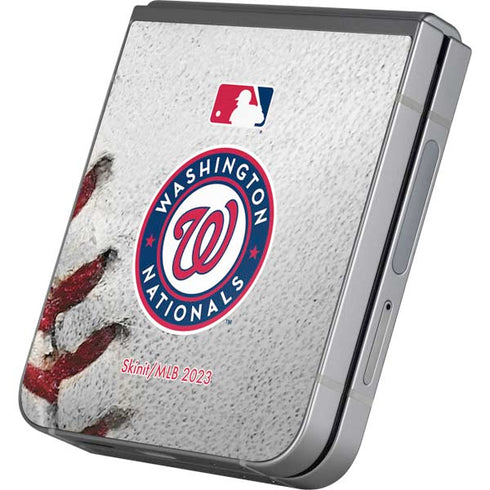 MLB Washington Nationals Game Ball Galaxy Z Flip6 Skin