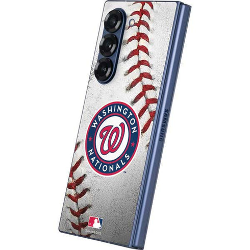 MLB Washington Nationals Game Ball Galaxy Z Fold6 Skin