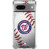 MLB Washington Nationals Game Ball Google Pixel 8a Clear Case