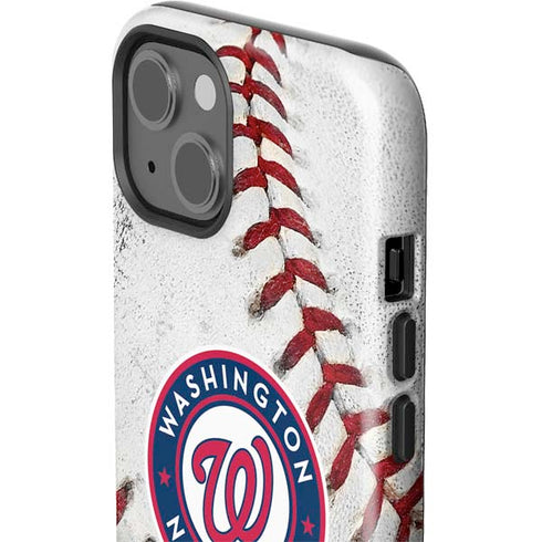 MLB Washington Nationals Game Ball iPhone 15 Impact Case