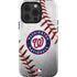 MLB Washington Nationals Game Ball iPhone 15 Pro Impact Case