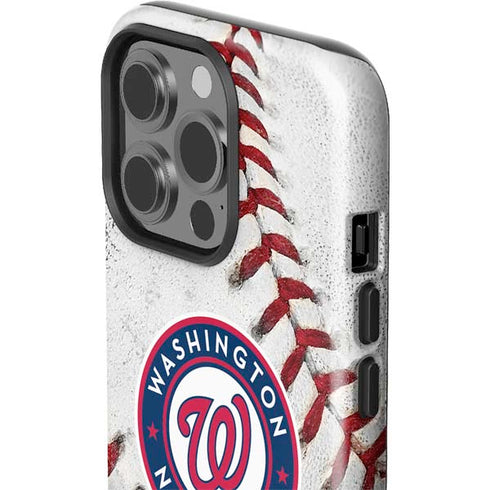 MLB Washington Nationals Game Ball iPhone 15 Pro Impact Case