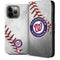 MLB Washington Nationals Game Ball iPhone 15 Pro Max Folio Case